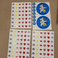 Lot of Vintage teacher reward stickers NEW mini sheets