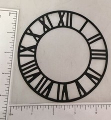 Tim Holtz Die Cuts * Timekeeper * Eight Sets * Black Cardstock * Vintage Clock
