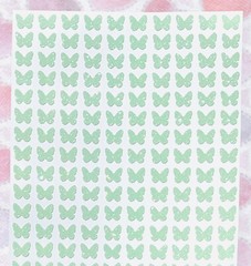 Glitter Butterfly Sticker Sheet! – Choose a Size – Cute & Sparkly!