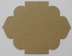 {4} *ORNATE NOTES* Style 10 – Labels / Mat Frames – Bare Chipboard Die Cuts