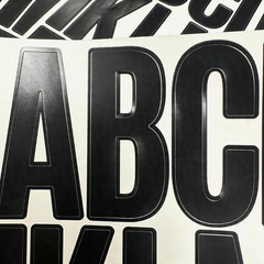 500 Pcs 2 Inch Vinyl Waterproof Letter Stickers,10 Sheets Self-Adhesive Alphabet