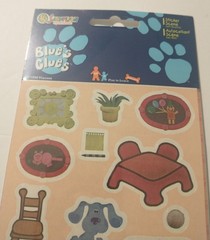 Vintage 1998 Blue’s Clues Sandylion Sticker Sheet – Sealed w/ Original Toys «R»