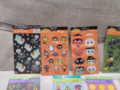 Lot Of 17 Packs American Greetings Stickers Halloween, Christmas, St. Patrick’s