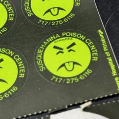 Mr. Yuk Stickers Susquehanna Poison Control Center Pennsylvania Vintage 1972