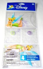 Lot of 6 Packs Disney Mickey Icon & Tinker Bell Sticker Envelopes 3D