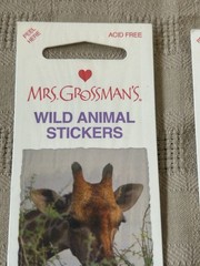 VTG 2003 Mrs Grossman’s Wild Animal Stickers Lot 9 NOS Horse Polar Bear