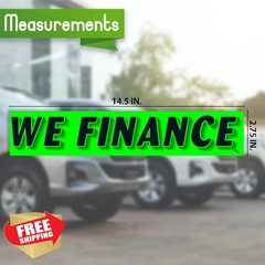 Versa-Tags WE Finance Chartreuse Green Stickers