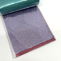 Martha Stewart Foil & Glitter Transfer Sheets 6 Sets Metallic Tropical Gemstone