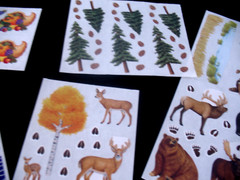 Creative Memories Forest Wildlife & 3 block& Studio Partial Snap Pack + 4 Autumn