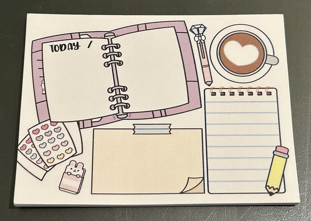 New Vanstickie Planner Things Notepad