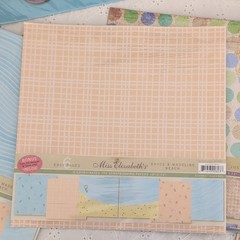 Miss Elizabeth’s Easy Pages 12″x12″ Scrapbooking Paper Pack Lot