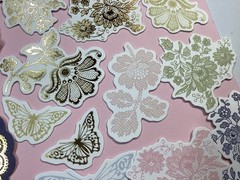Anna Griffin Flowers and Sentiments 34 Pieces READ