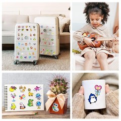 600Pcs Stickers for Kids, Water Bottle Stickers, Vinyl Waterproof Scrapbook