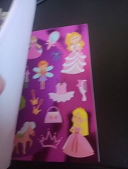 STICKERBOOK FOR KIDS 18 SHEETS A5 PRINCESS (A)