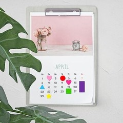 2016 PCS Multi-Shaped Color Coding Stickers 7 Colors Multi-shape size S-2016pcs