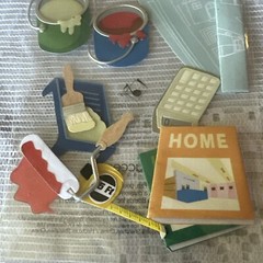 RARE Jolees Under Construction Home Hammer Painting Paint Screwdriver Handyman