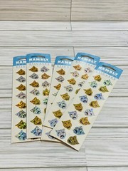 Vintage Nambly Studios Prismatic Comedy & Tragedy Stickers Sealed Sheet 1990’s