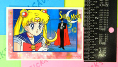 Sailor Moon & Tuxedo Mask Trading Card Sticker