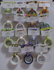 Crafts Doodlebug Lot 15 Rolls Washi Tape Variety Stripes Hearts Numbers $60+ RTV