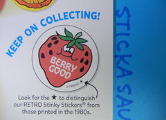 Grape Jelly Scented Grape Going Trend Scratch & Sniff Retro Sticker