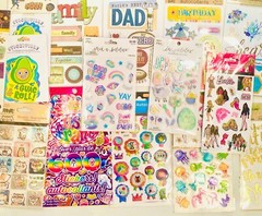 Random BUNDLE Stickers Planner Craft Scrapbook Variety Themes All Themes 979pcs