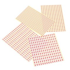 1Pack Red Arrow Labels Removable Small Circle Dot Stickers Defect Indica~gw