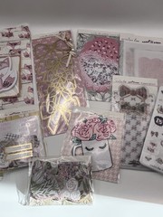 Scarlet Lime The Planner Society Woodland Fox Gold Bow Accessory Mega Bundle New