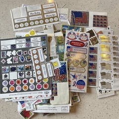 Huge Lot – Over 1 pound of Stickers – Crafting – Scrapbook – Variety – S3