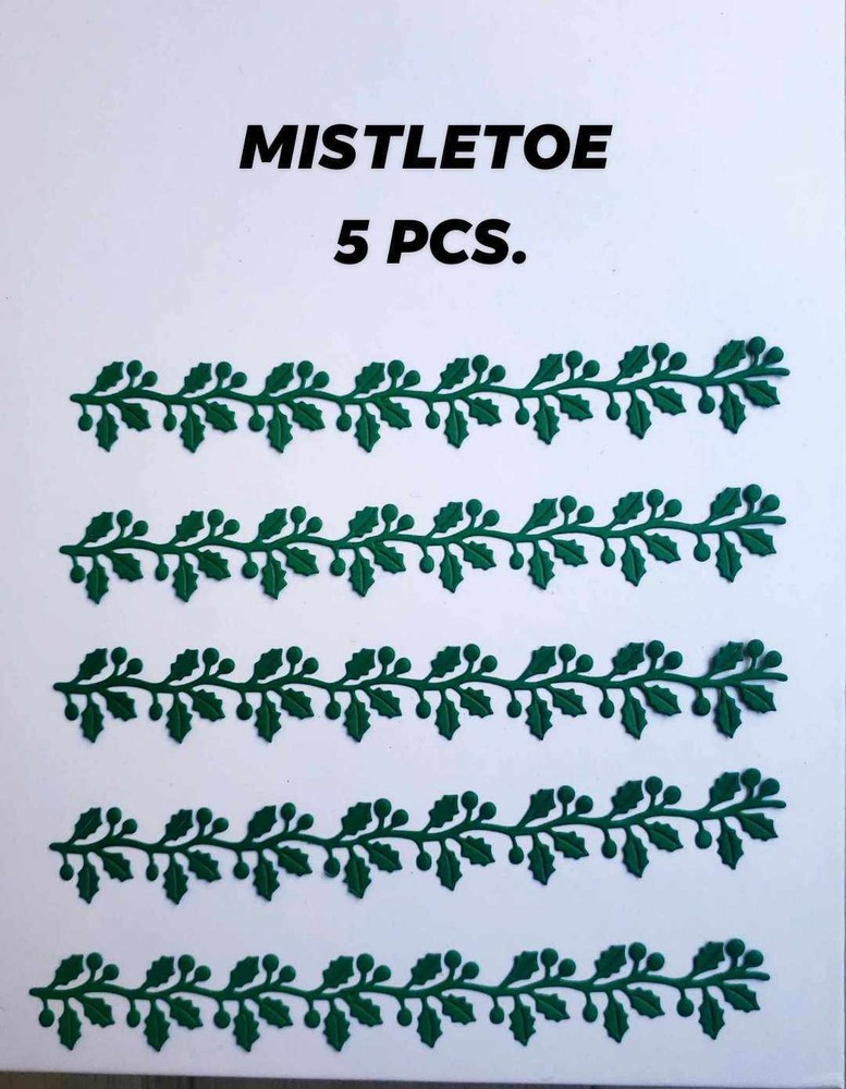 5 PCS. LEAF VINE BORDER DIECUT PAPER FOR SCRAPBOOKING CARDMAKING EMBELISHMENT