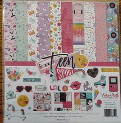 Echo Park Paper sets, chipboard stickers, Sticker book, embellishments