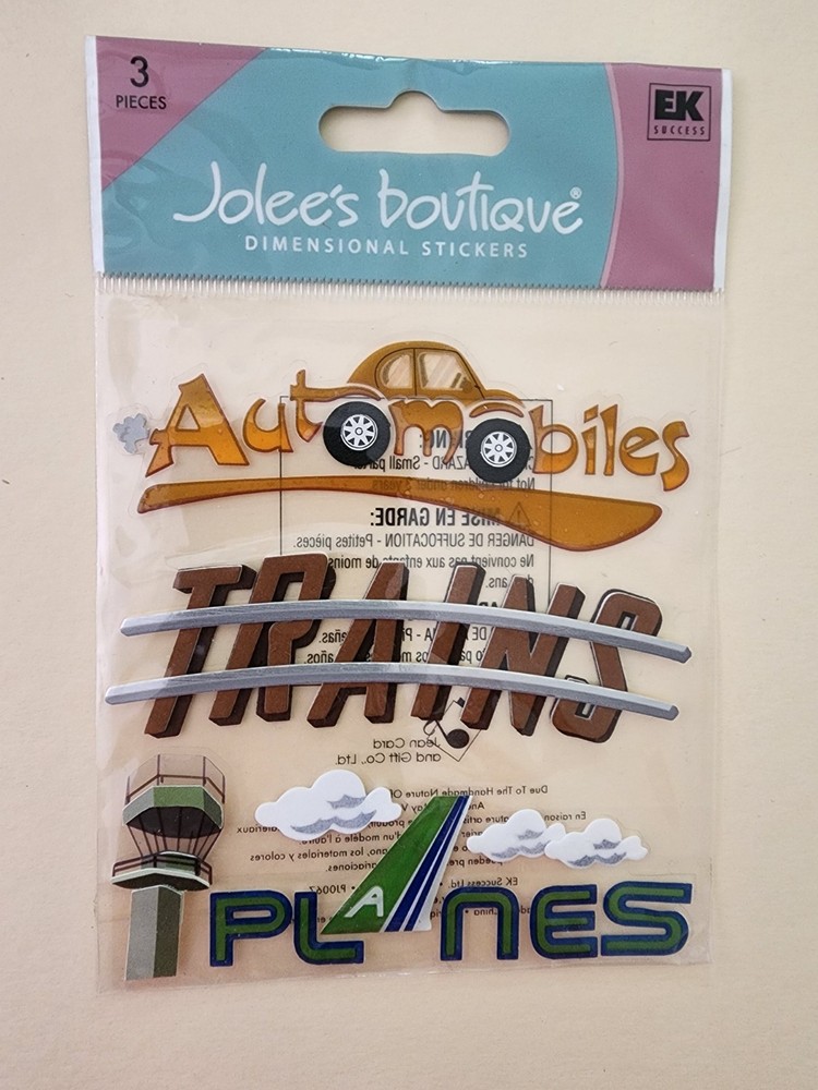 Retired Jolee’s Boutique Embellishments – Transportation – SPJB355