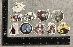 *Lot of 10 Assorted Nightmare Before Christmas Stickers