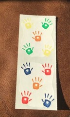 🔥VINTAGE Creative Memories Stickers BABY TODDLER HANDPRINTS NOS NLA*