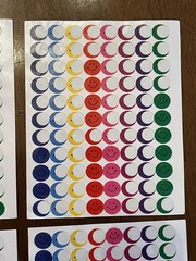 Vintage Smiley Face Stickers American Greetings, AGC, Partially Used