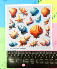 Seashells Sticker Sheet