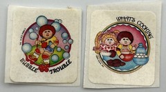 Vintage Scratch & Sniff Stickers Cabbage Patch Kids 1980’s