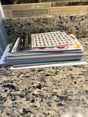 Huge lot of Asst scrapbook & Happy Planner Stickers, hundreds of pages see pics!