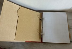 Simple Stories ~ LIMITED EDITION ORANGE ~ SN@P! Binder ~ Snap Plus Tear-out Book