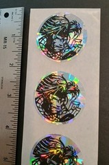 Vintage Stickers Marvel X Men Gambit Prism Sticker Mod VTG 90s Comic RARE