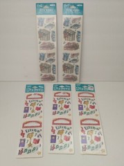 15 Vintage Frances Meyer FMI Sticker Packs Lot Unused Music People Wedding More