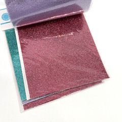 Martha Stewart Foil & Glitter Transfer Sheets 6 Sets Metallic Tropical Gemstone