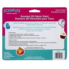 Scribbles Scented 3D Paint, Sweet Treats