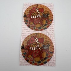 Vintage Lucy Rigg Bear Stickers 1984 Two Stickers As Shown