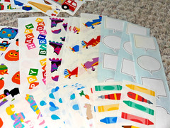 Mrs Grossmans Sticker Lot Holiday Birthday Kids 175+ Strips Creative Memories