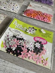 Scrapbooking Flowers LOT 3D Embellishments- Floral Spring RARE HTF #98