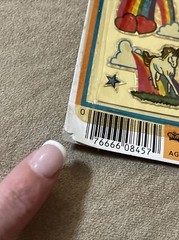 Vintage 80s Prism Twinkle Stickers Butterfly Sparkle Rainbow Unicorn Imperial