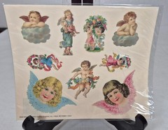 Vintage Gallery Graphics Stickers ANGELS & VALENTINE’S Day, 148 Total NIP