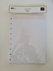 HP Classic «Work + Life Neutral Modernist» Filler Lined Paper, 60 Sheets