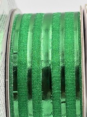 Lot 4 Holiday Ribbon Spools Spritz Target Holiday Time Walmart Glitter Wire Edge
