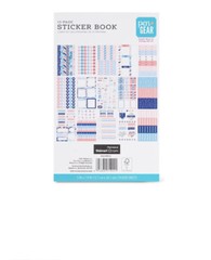 Pen+Gear Paper Sticker Book, Pink and Blue, 15 Sheets, 600+Stickers